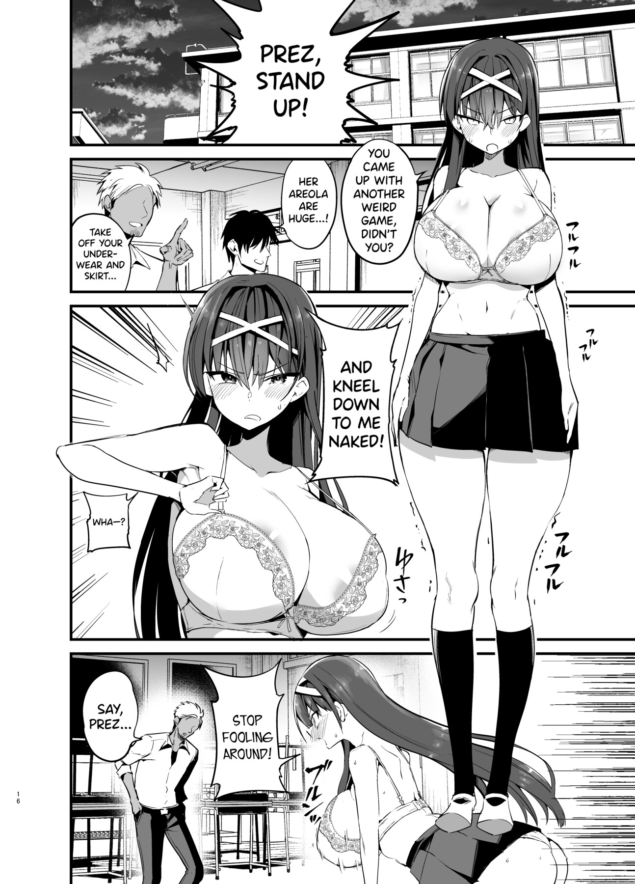 Hentai Manga Comic-The Fall of the Morals Committee President-Read-15